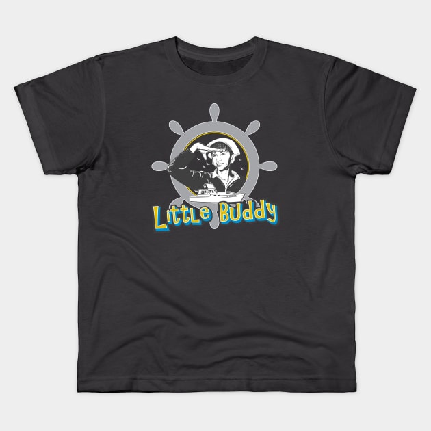 Little Buddy from Gilligan's Island Kids T-Shirt by Alema Art